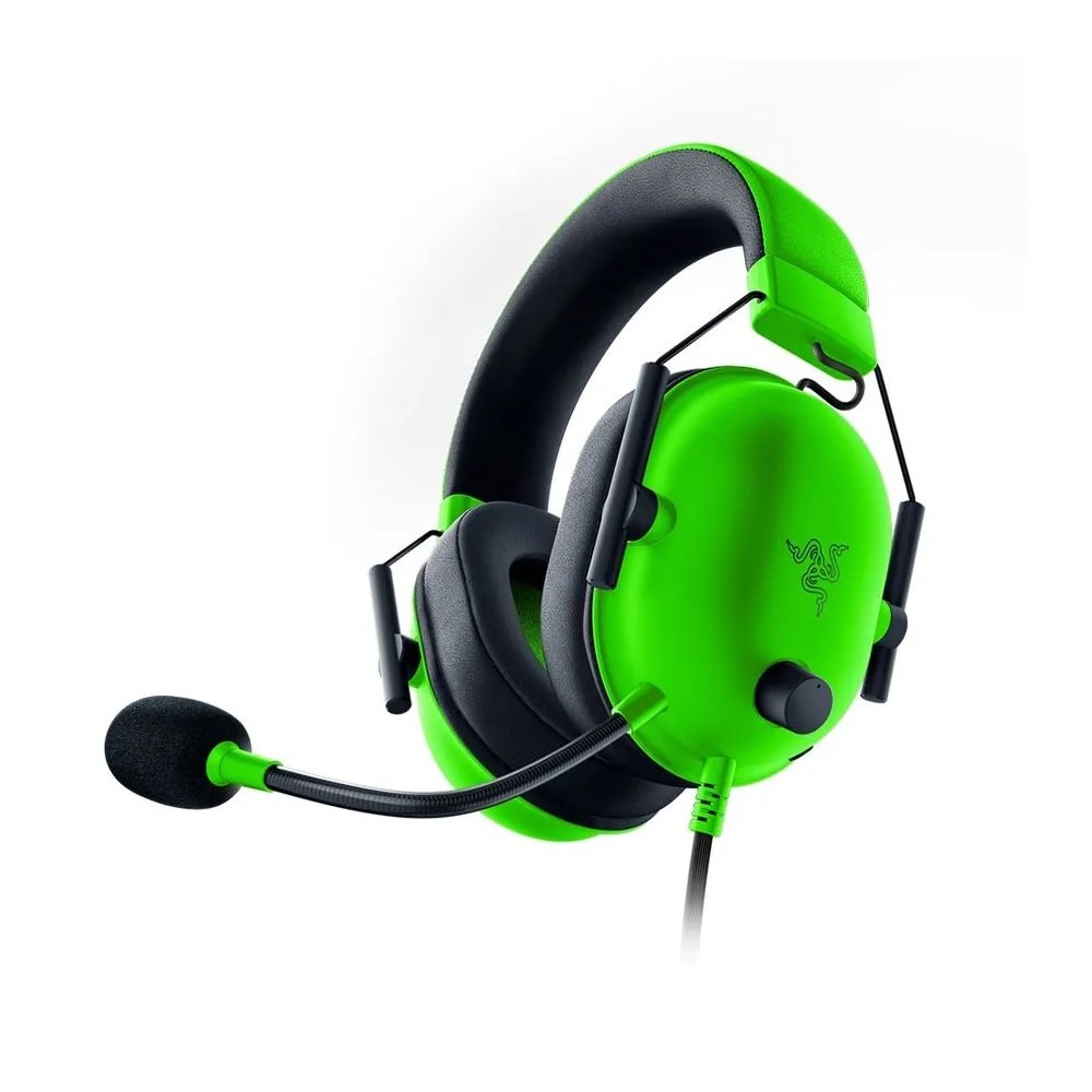 Fone Headset Gamer Blackshark V2 X, Verde, P2, 7.1 , Razer