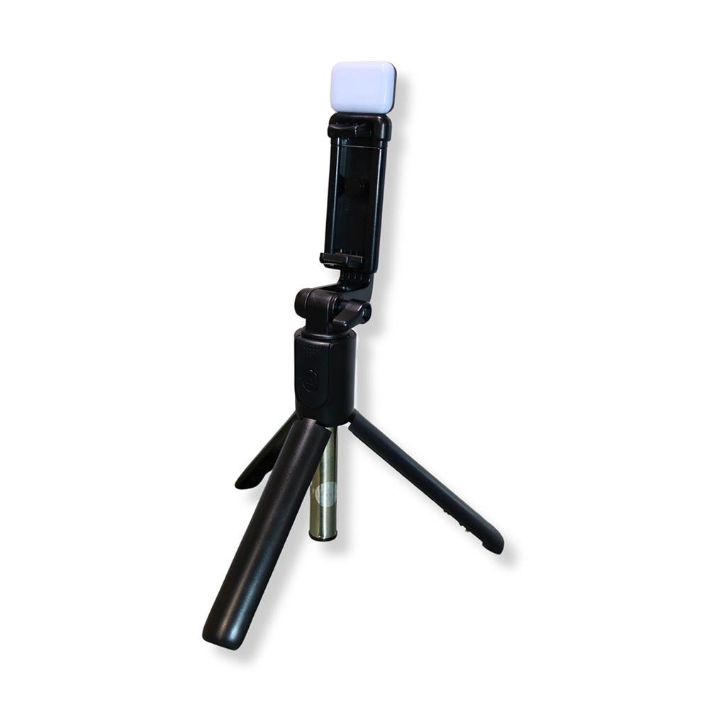Tripé Bastão De Selfie Com Led