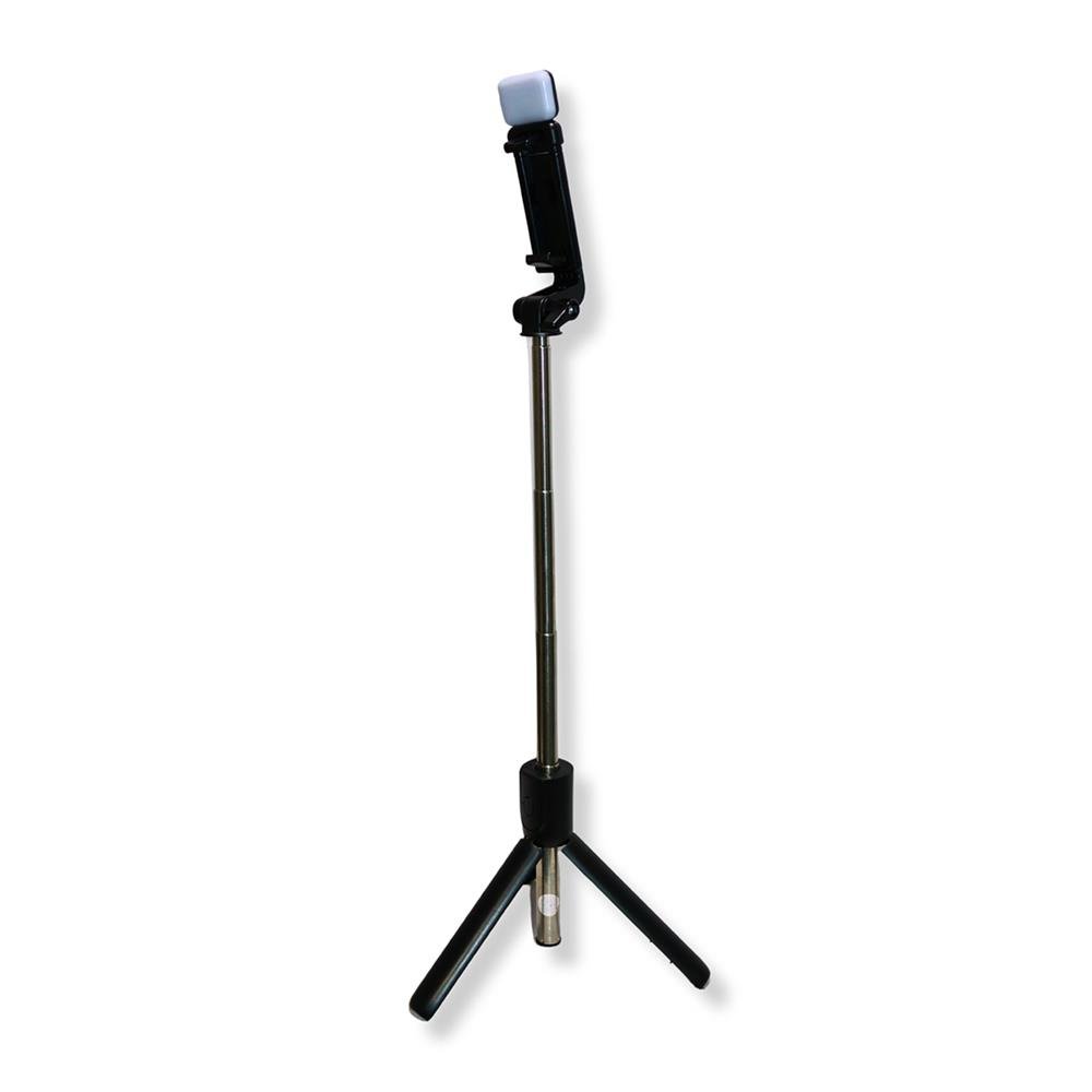 Tripé Bastão De Selfie Com Led