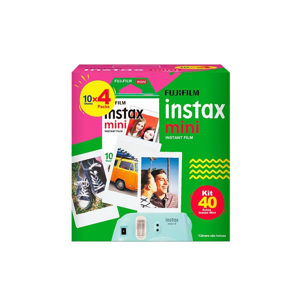 Kit Filme Instax Mini 40 Fotos