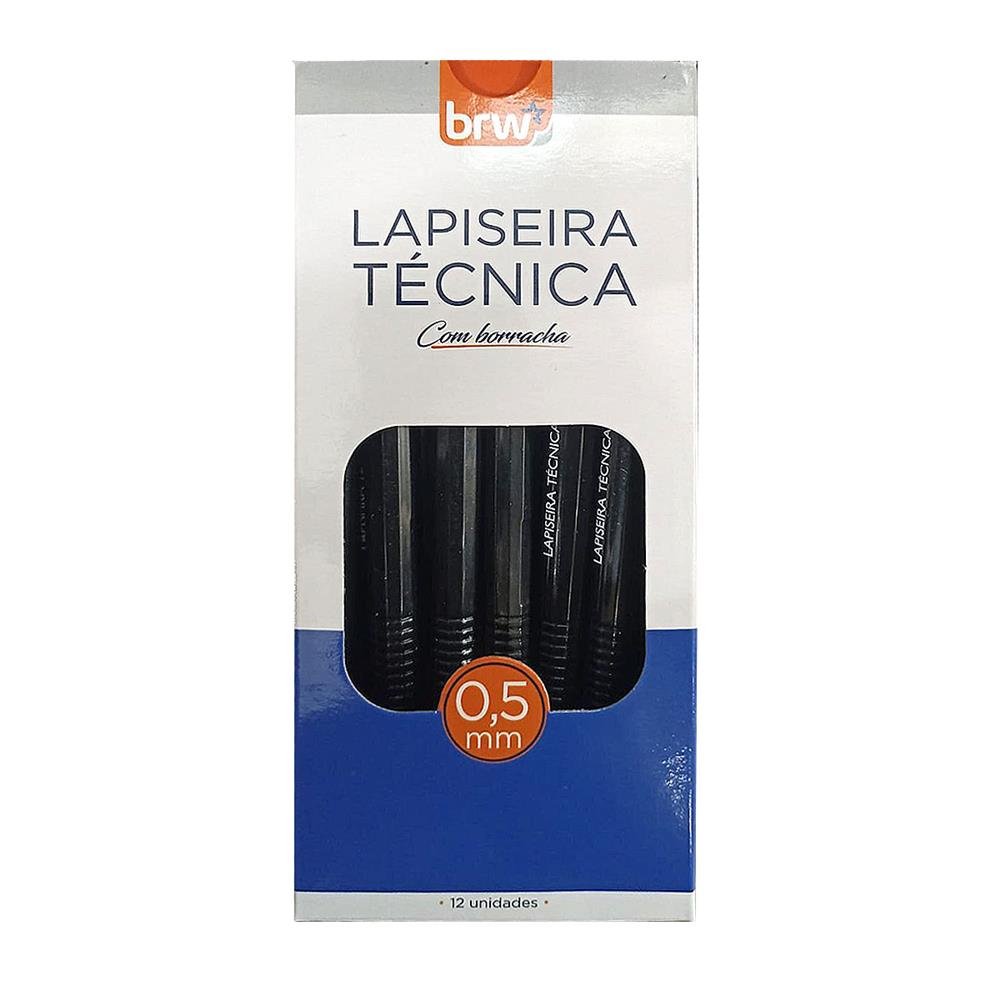 Lapiseira Brw 0,5Mm Com 12 Unidades