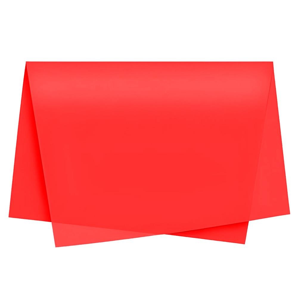 Papel Seda Art Floc 48X60 Vermelho C/100