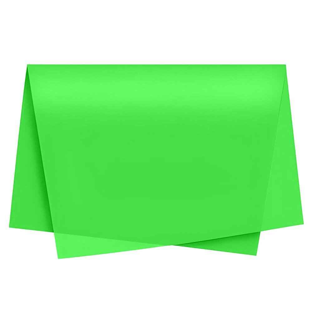 Papel Seda Art Floc 48X60 Verde Limao C/100