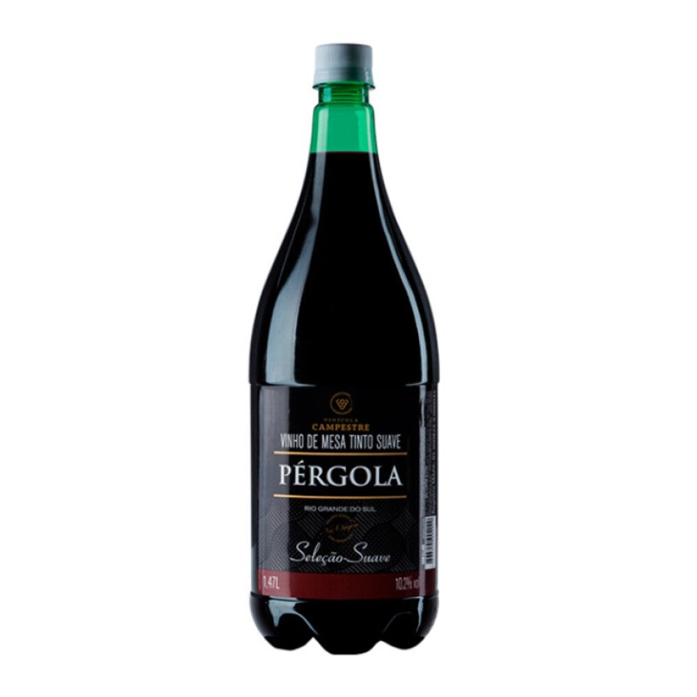 Vinho Tinto Nacional Blend Pérgola Suave 1,47 Litros