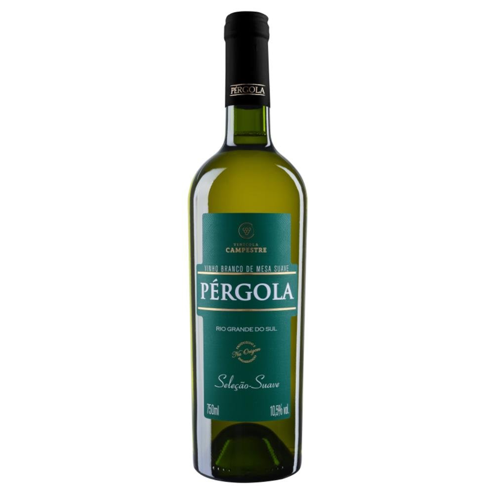 Vinho Pergola Branco Seleção Suave 750ML C/12 un