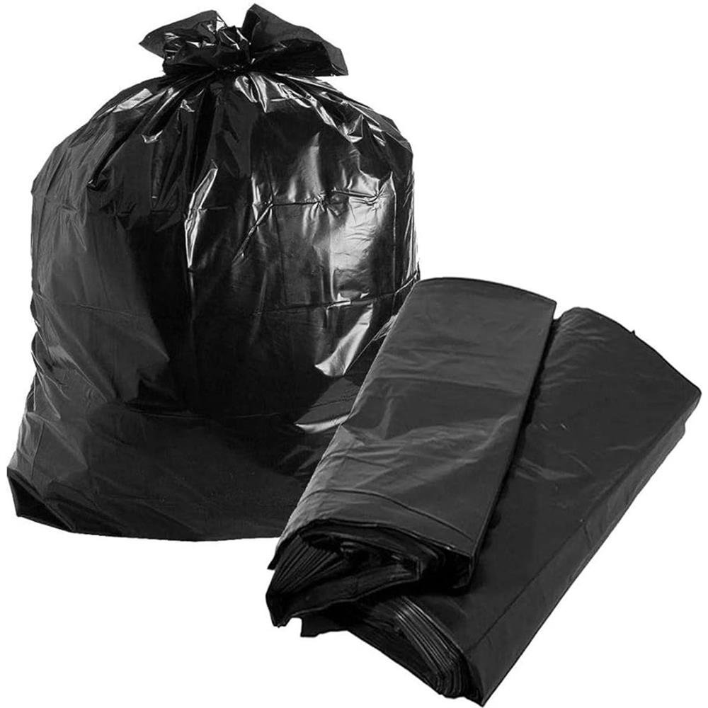 Saco Plastico Preto Para Lixo 100 Litros 75X90x0,05 C/100