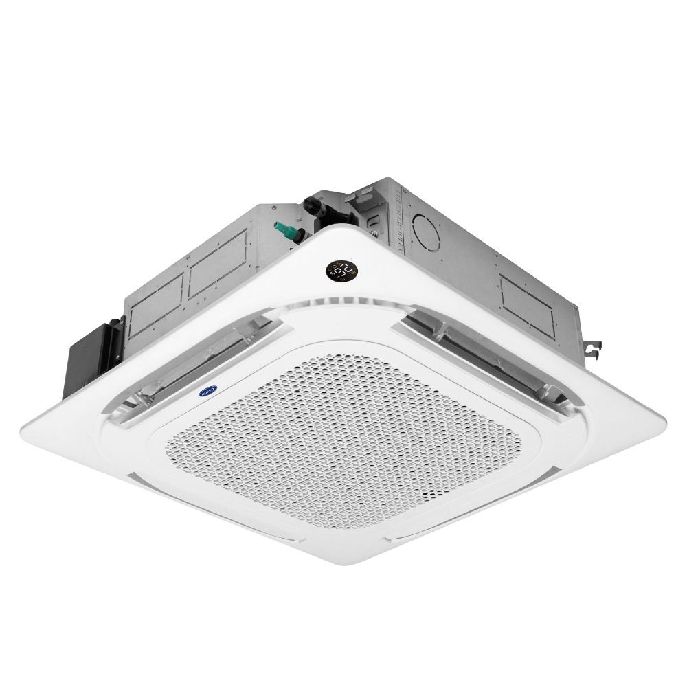Ar Condicionado Split Carrier Cassete 4 Vias Inverter 36.000 Btu/H Quente Frio Monofasico Branco 40Kvqd36c5 - 220V