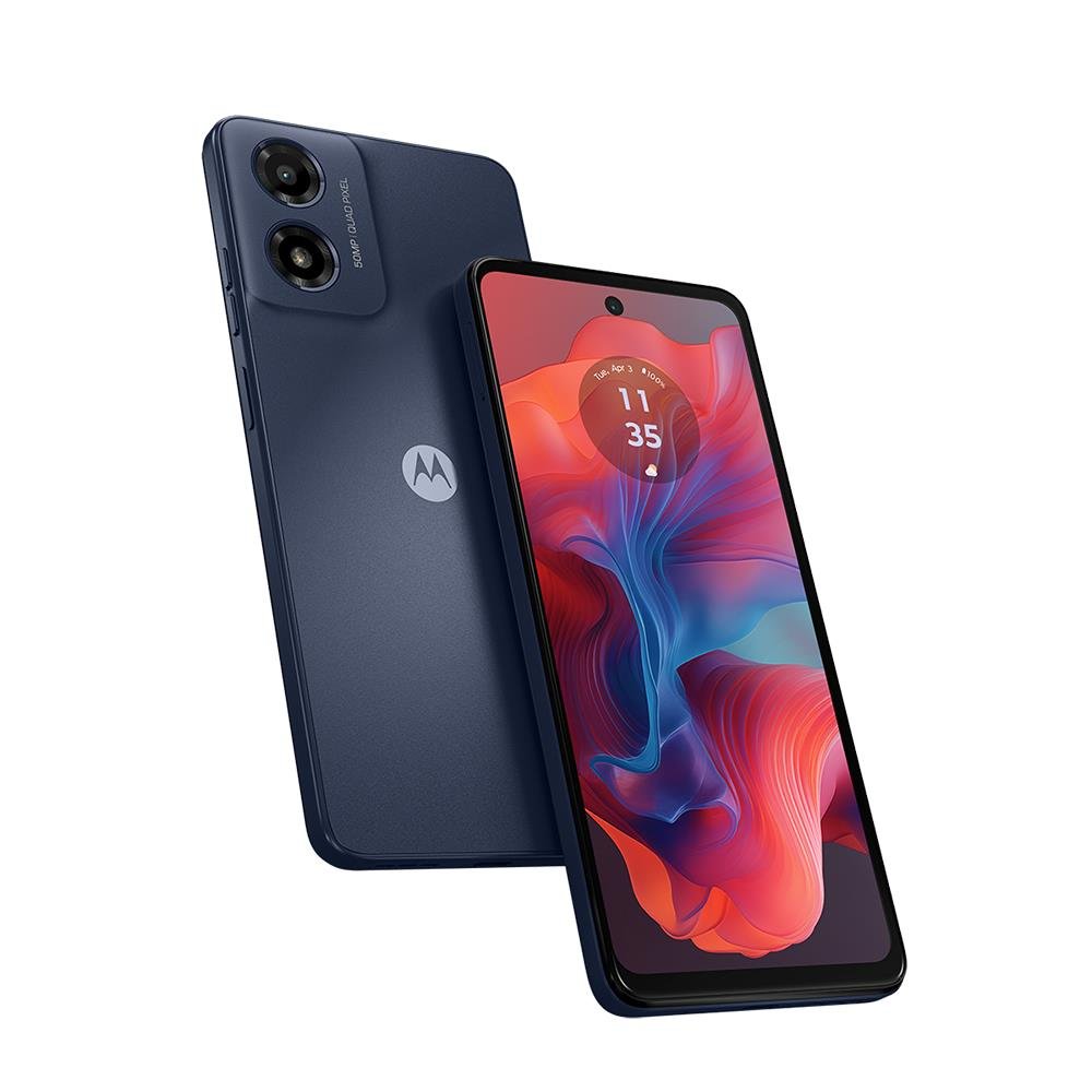 Smartphone Motorola Moto G04s 128GB 8GB Ram Boost Câmera 50Mp Selfie 5Mp Tela 6,6" Grafite
