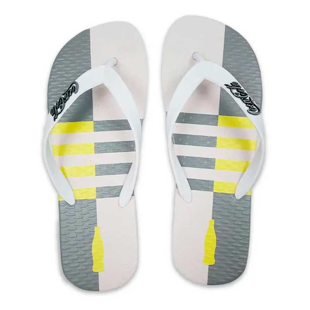 Chinelo Coca Cola Cross Bottle Cc3840 Branco Branco 37-44 com 12 Pares
