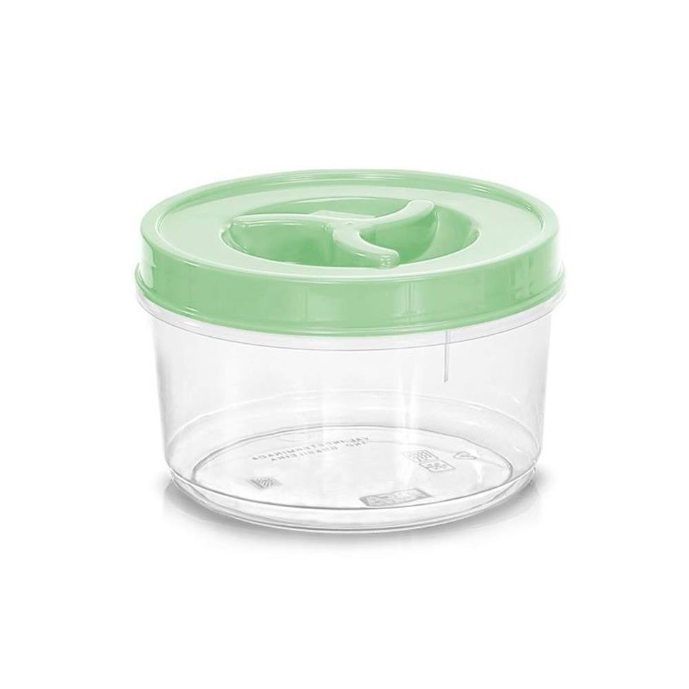 Pote Mantimento Com Rosca Erca Transparente 300Ml