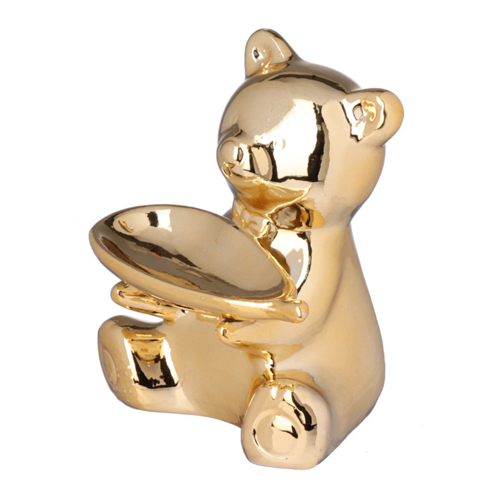 Figura Urso Dourado 115MM - Western Home