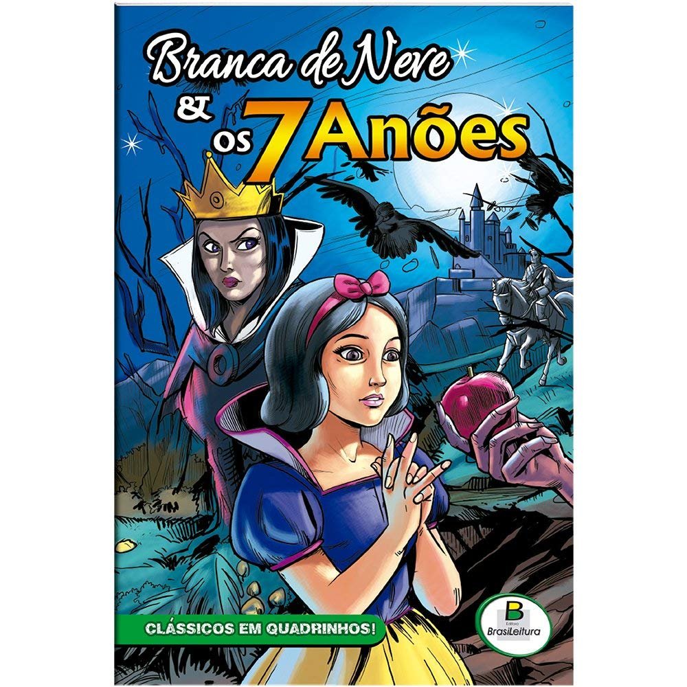 Classicos Em Quadrinhos Todo Livro Branca De Neve