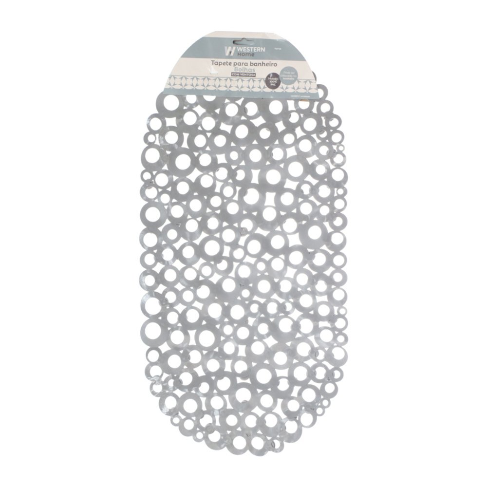 Tapete Box Banheiro Bolha 65X35CM - Western Home
