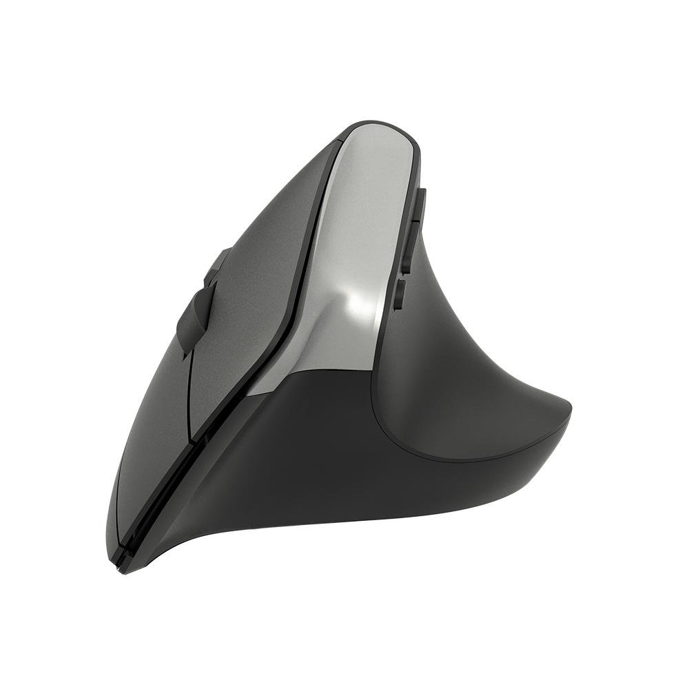 Mouse Sem Fio Usb Vertical Ms800, Clique Silensioso, 1600dpi, Preto, Mo384, Multilaser