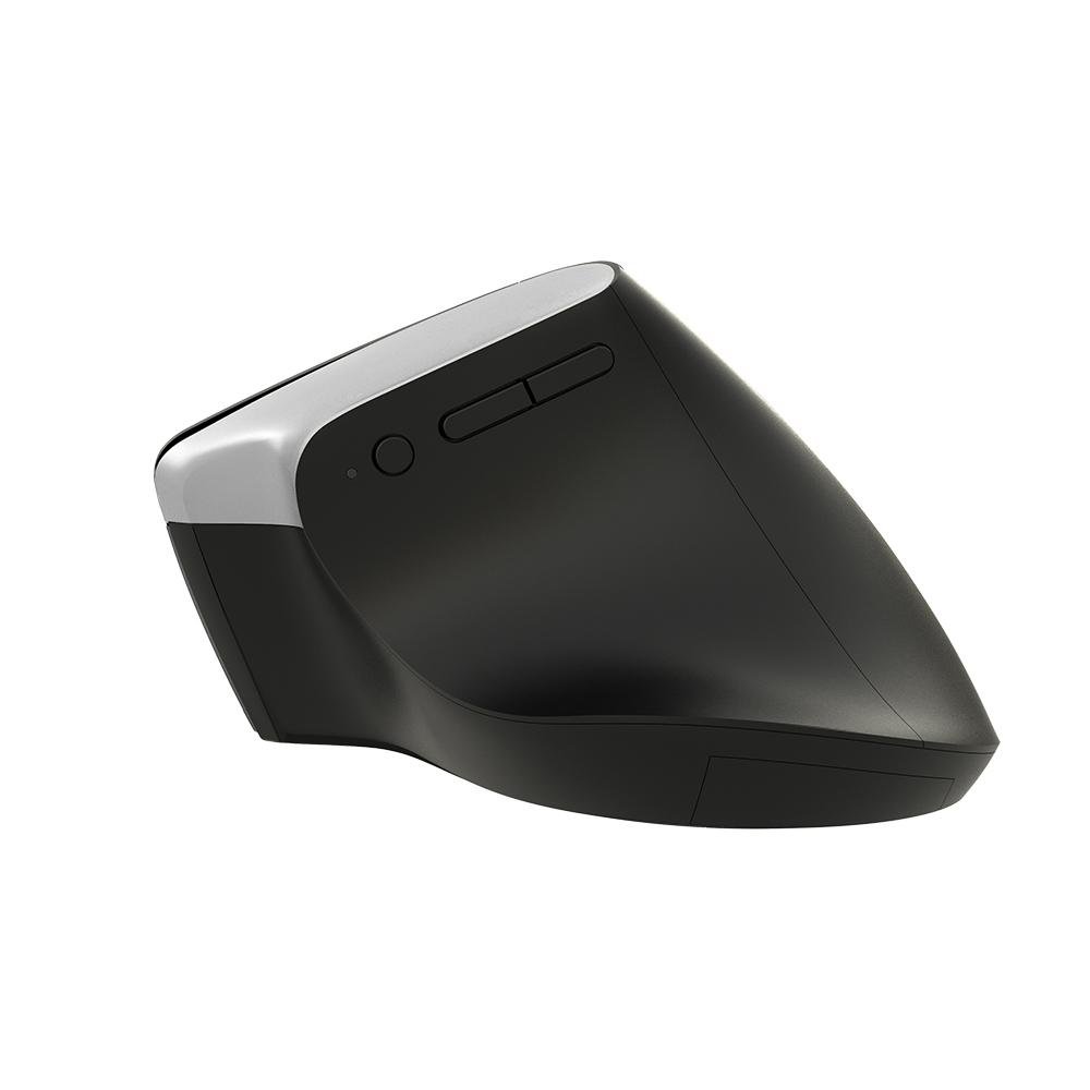 Mouse Sem Fio Usb Vertical Ms800, Clique Silensioso, 1600dpi, Preto, Mo384, Multilaser