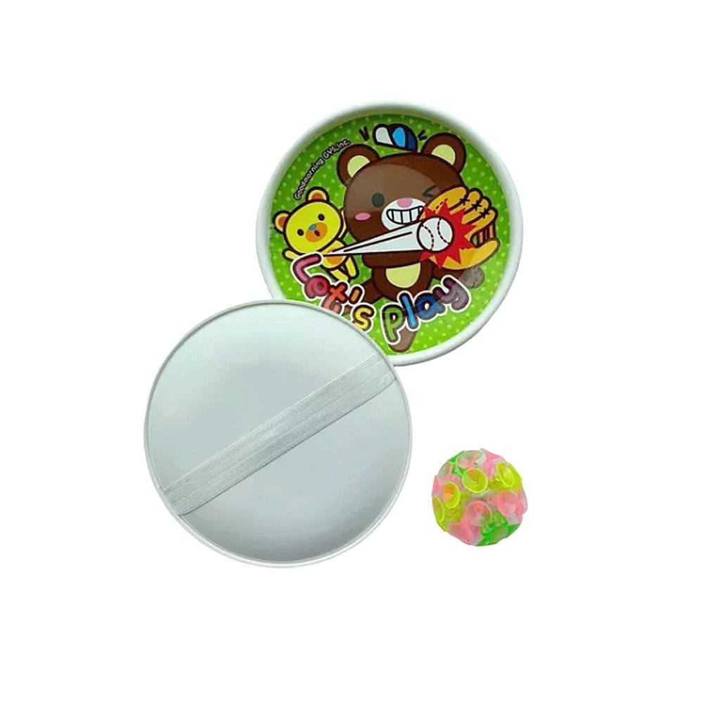 Brinquedo Conjunto Com 2 Pratos De Plasticos E 1 Bola De Succa