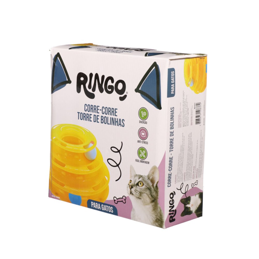 Brinquedo Gato Corre Corre Bolinha - Ringo