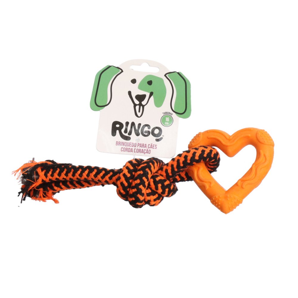Brinquedo Cão Corda Coração - Ringo