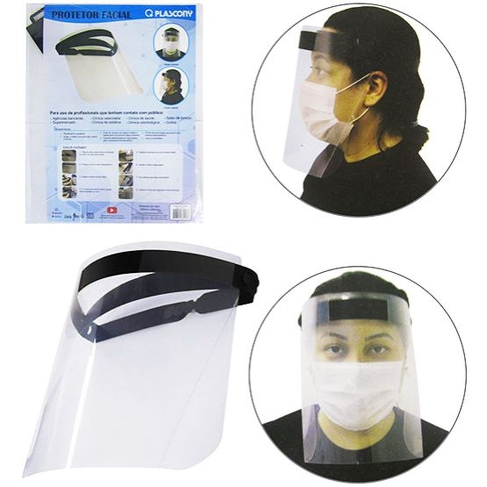 Mascara Protetor Facial Em Pp Pal01107
