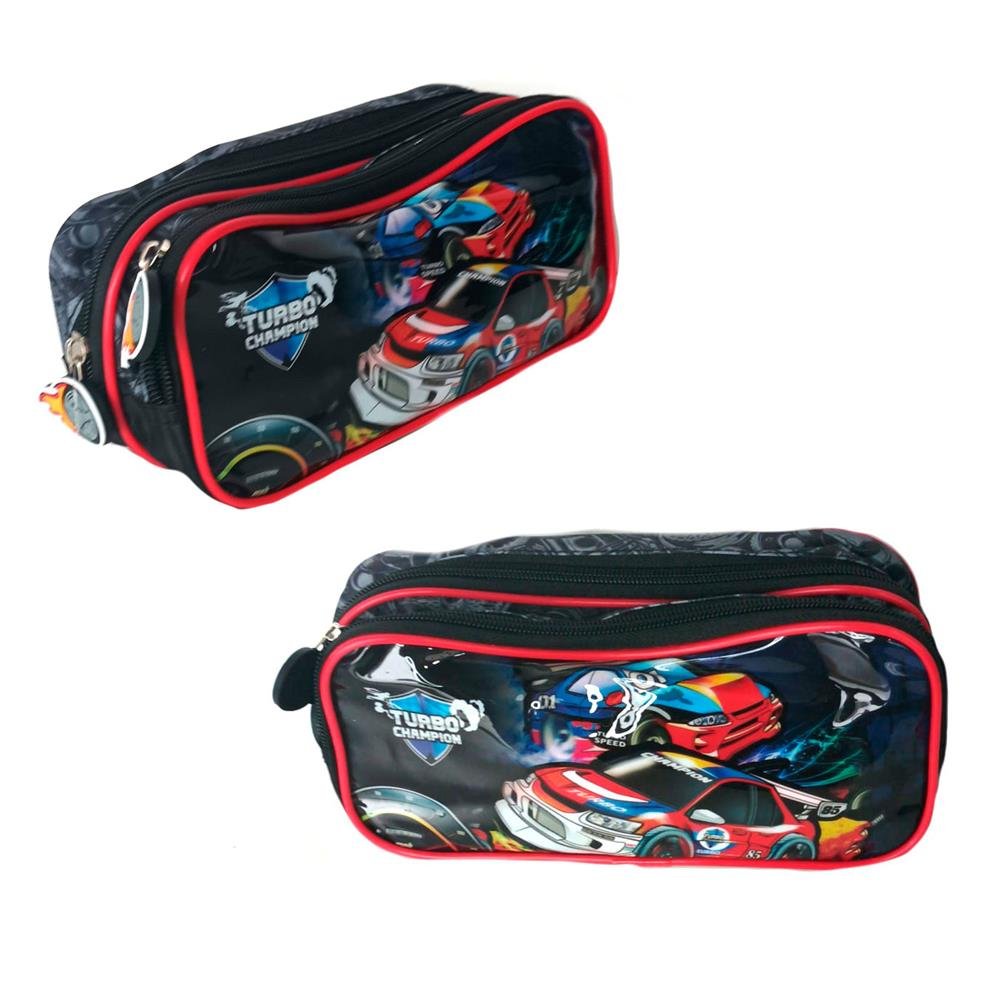 Estojo Retangular Turbo Champion Kit Ref 694813