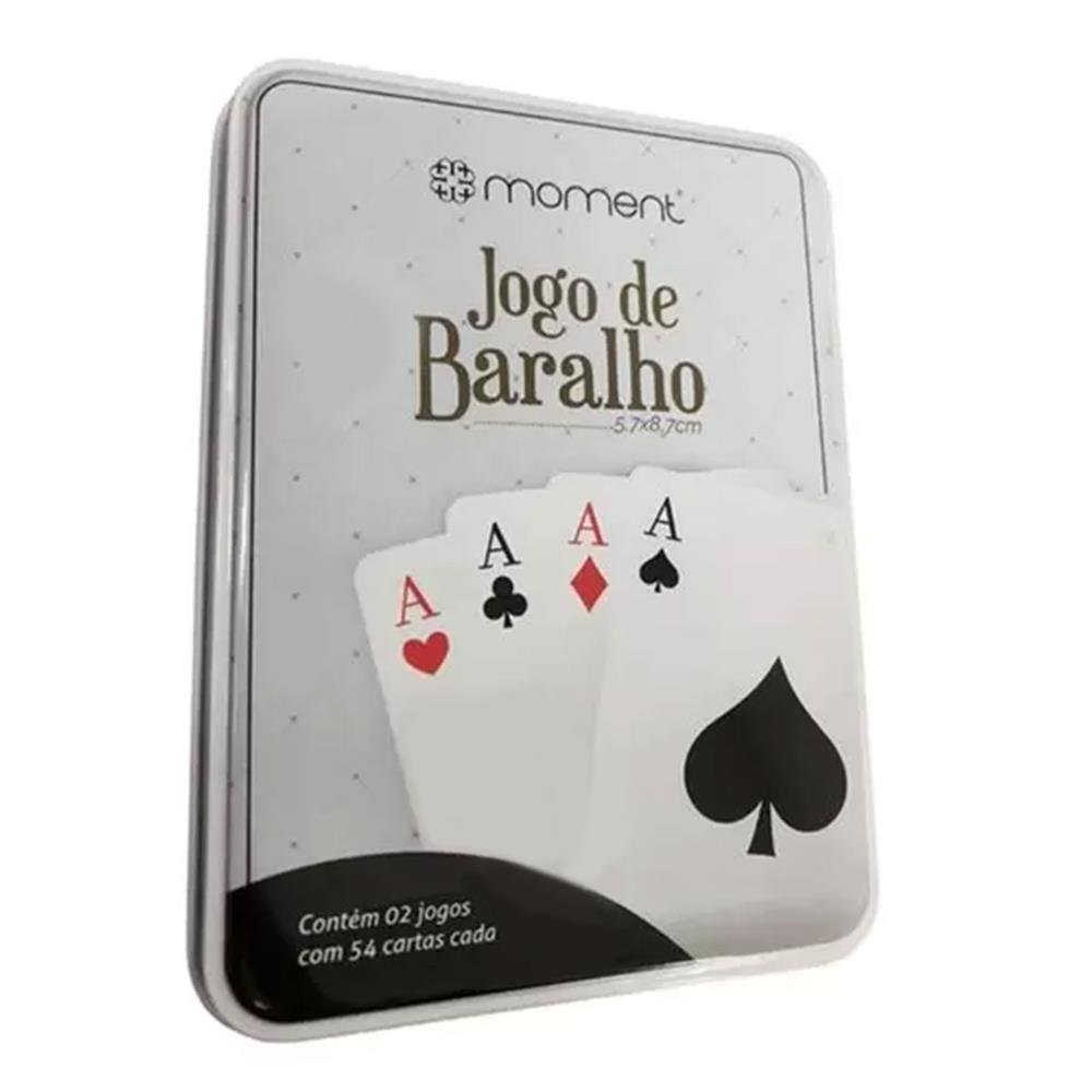 Jogo Baralho C/2 Jogos Moment Cb1399