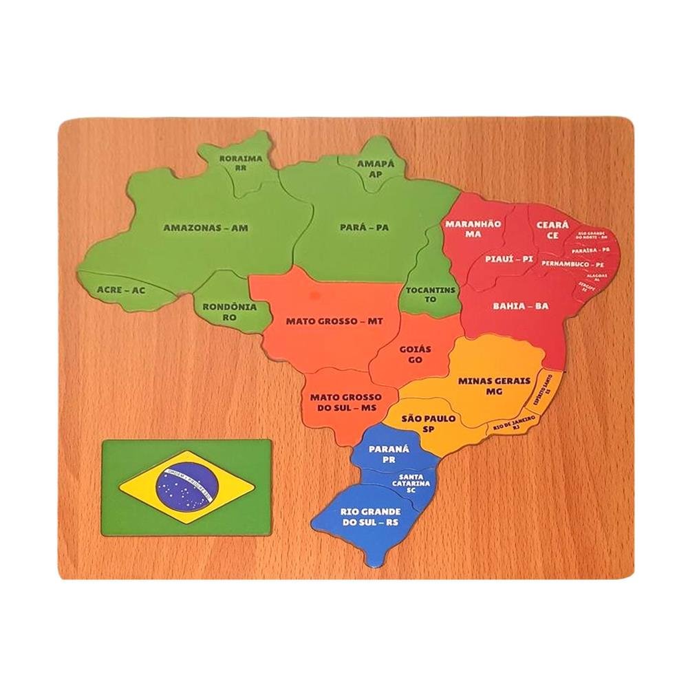 Brinquedo Didaticos Aprenda Brincando Com Brasil Madira Dmt6493