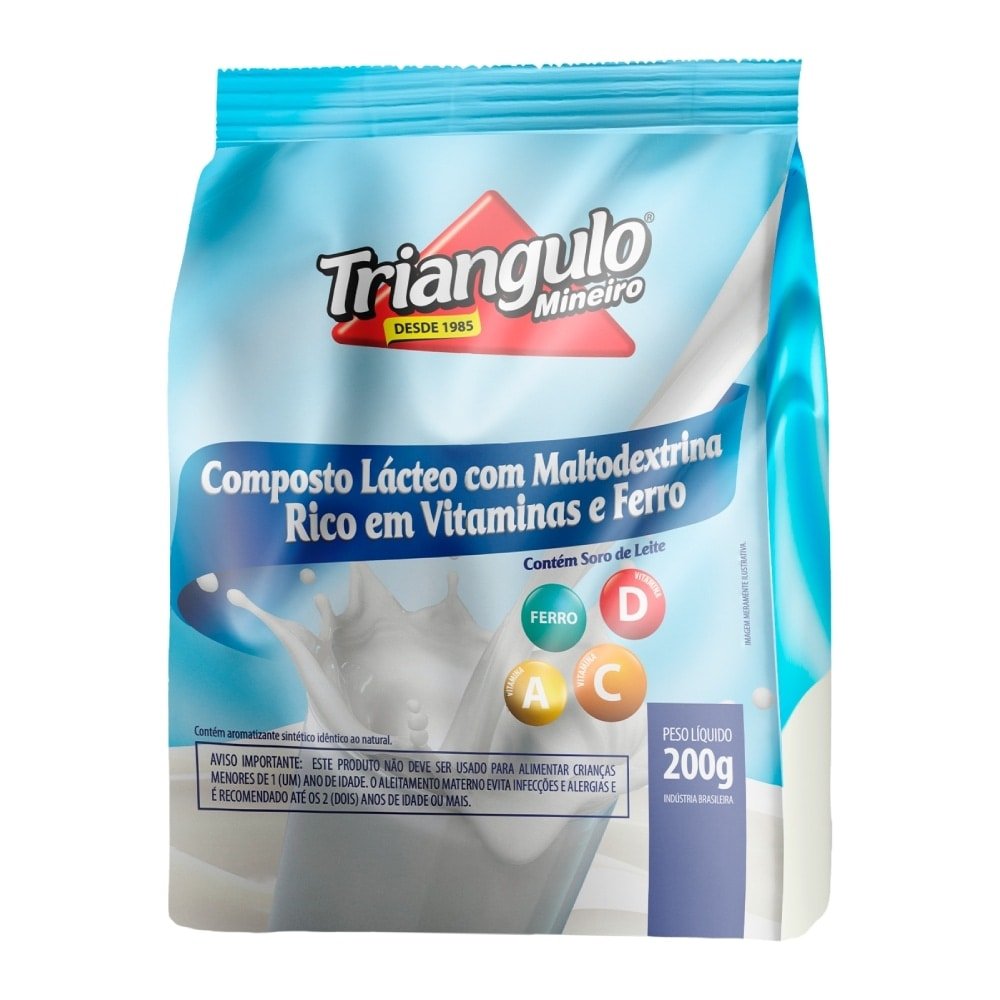 COMPOSTO LACTEO TRIANGULO SACHE 30X200G