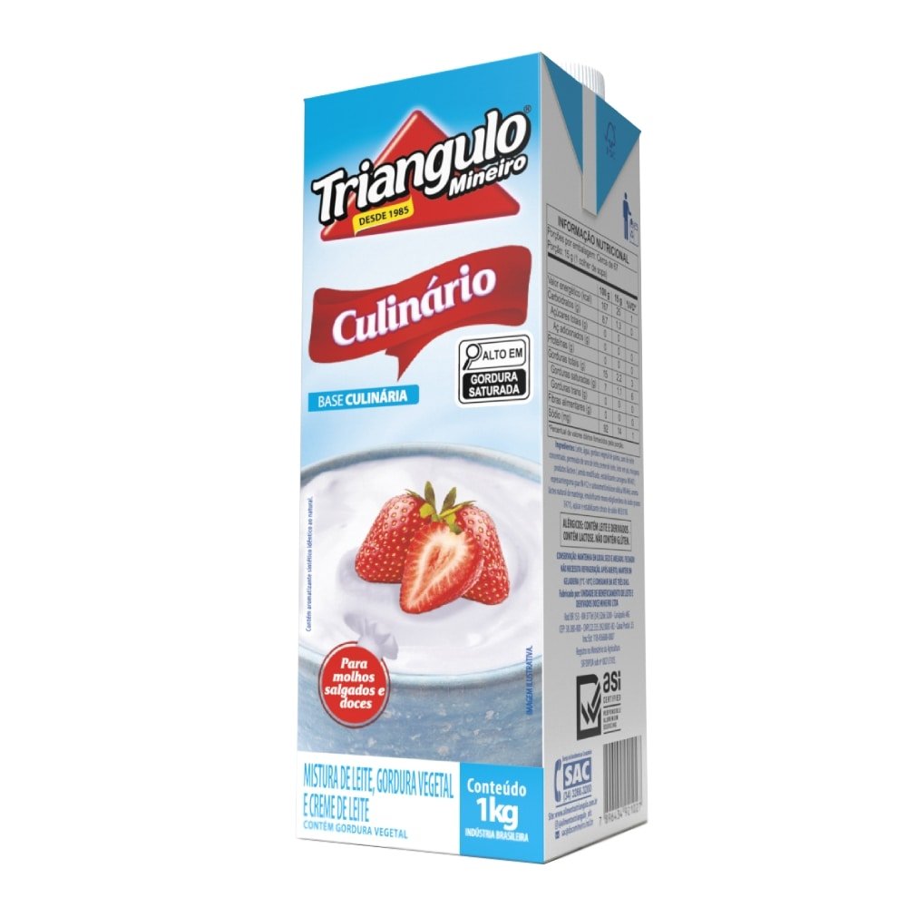 BASE CULINARIA CREME LEITE TRIANGULO 12X1KG