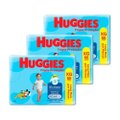 Fralda Descartável Huggies Hiper Tripla Proteção Tamanho XG - 3 Pacotes com 66 Fraldas - Total 198 Tiras
