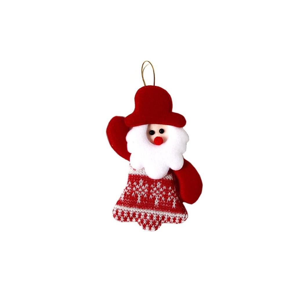 Pendente Cabeca Figuras Natalinas C/ Simbolo Rio Master 12Cm