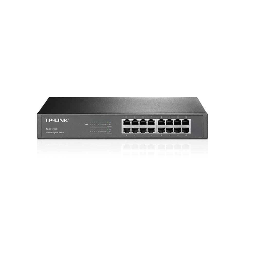 Switch 16 portas TP-Link, Gigabit, 10/100/1000mbps, TL-SG1016D(BR)