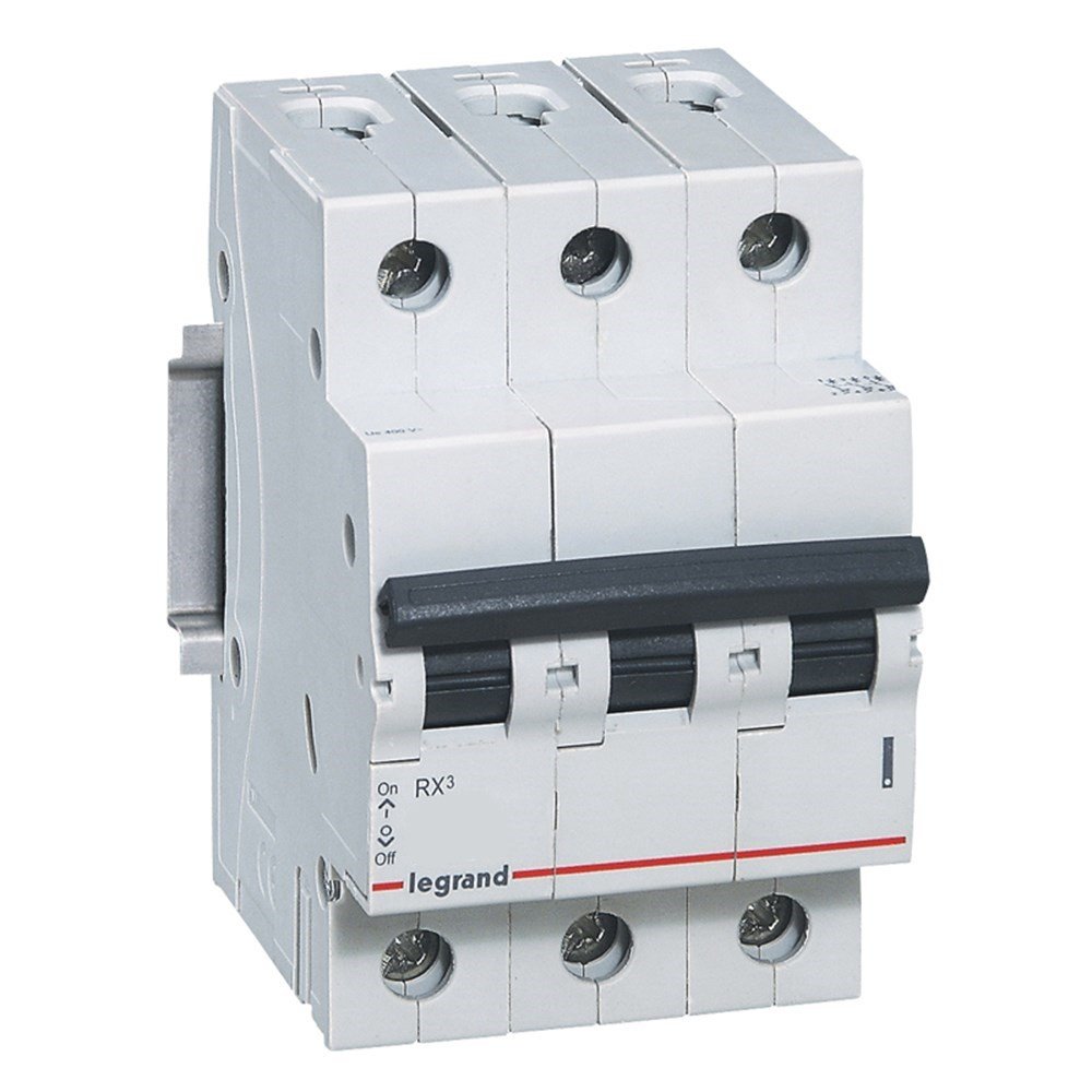 Disjuntor Rx3 16A Trifásico 3000A C 419317 - Pial Legrand