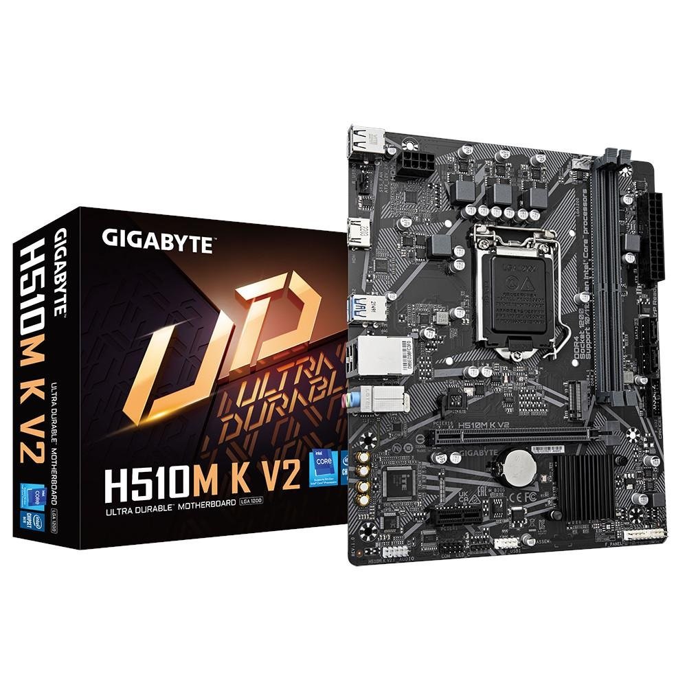 Placa Mae GIGABYTE H510M K V2 1.0 intel lga 1200 chipset H510