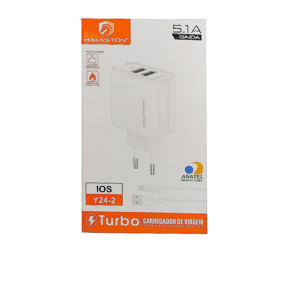Carregador De Celular Hmaston 5.1 Iphone Ref Y24-2