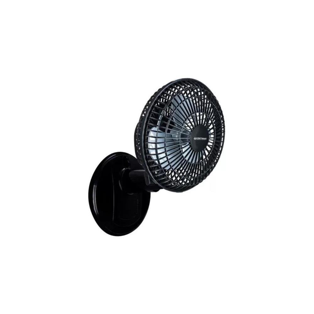Ventilador Mini 20cm Ventimais Turbo 2 Vel Preto/prata 220v