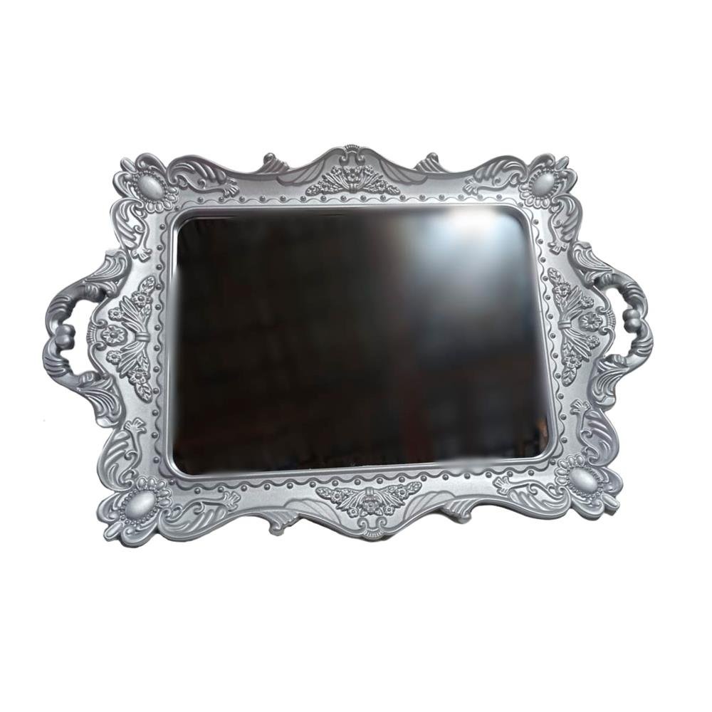 Travessa De Plastico C/Espelho 40X27cm Fr221625