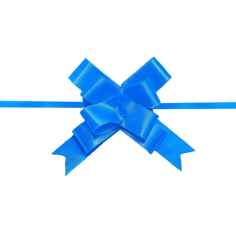 Laço Magico De Cetim Azul Claro C/5 24X470mm