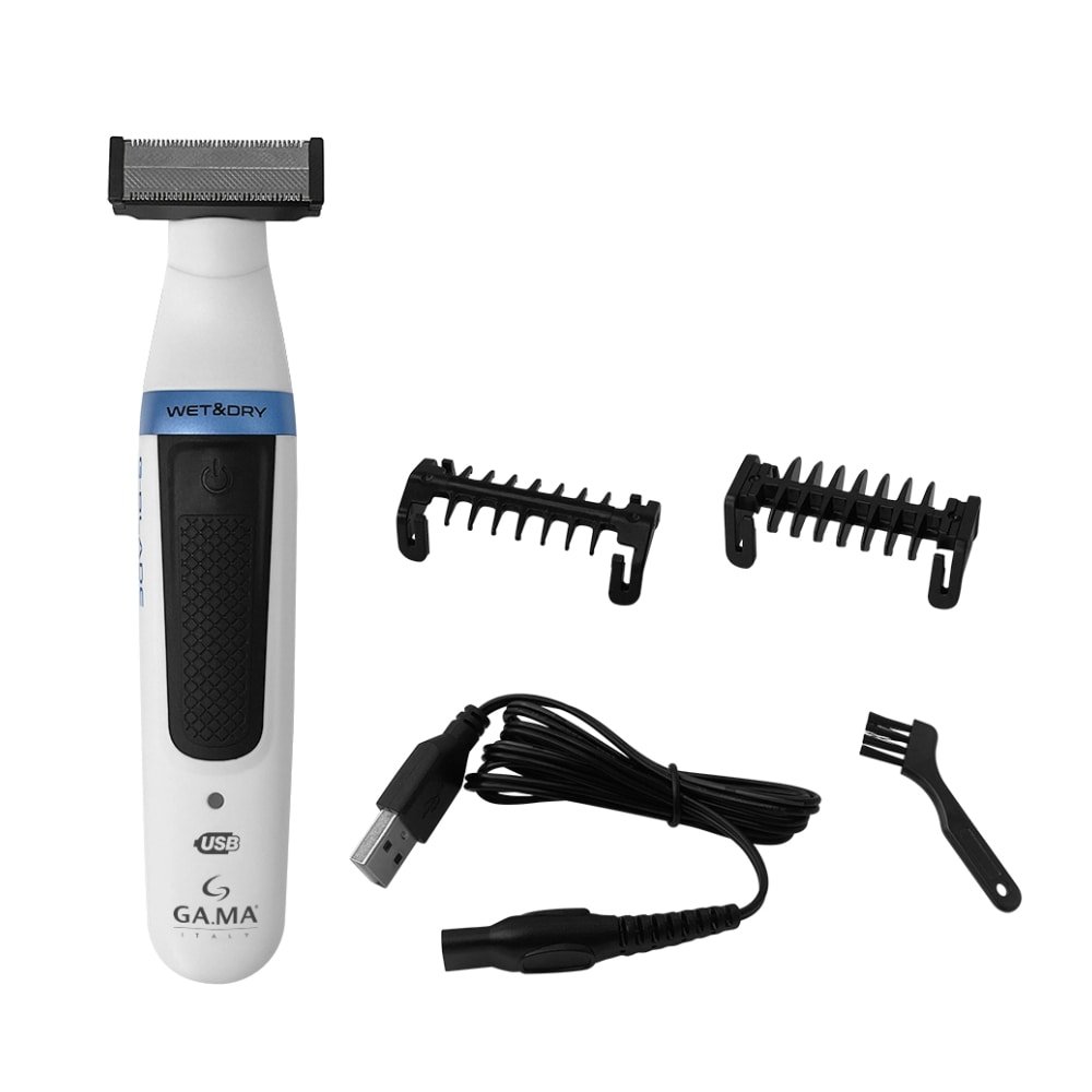 Aparador De Pelos Gama G-Blade W&D - 5W, Branco, USB