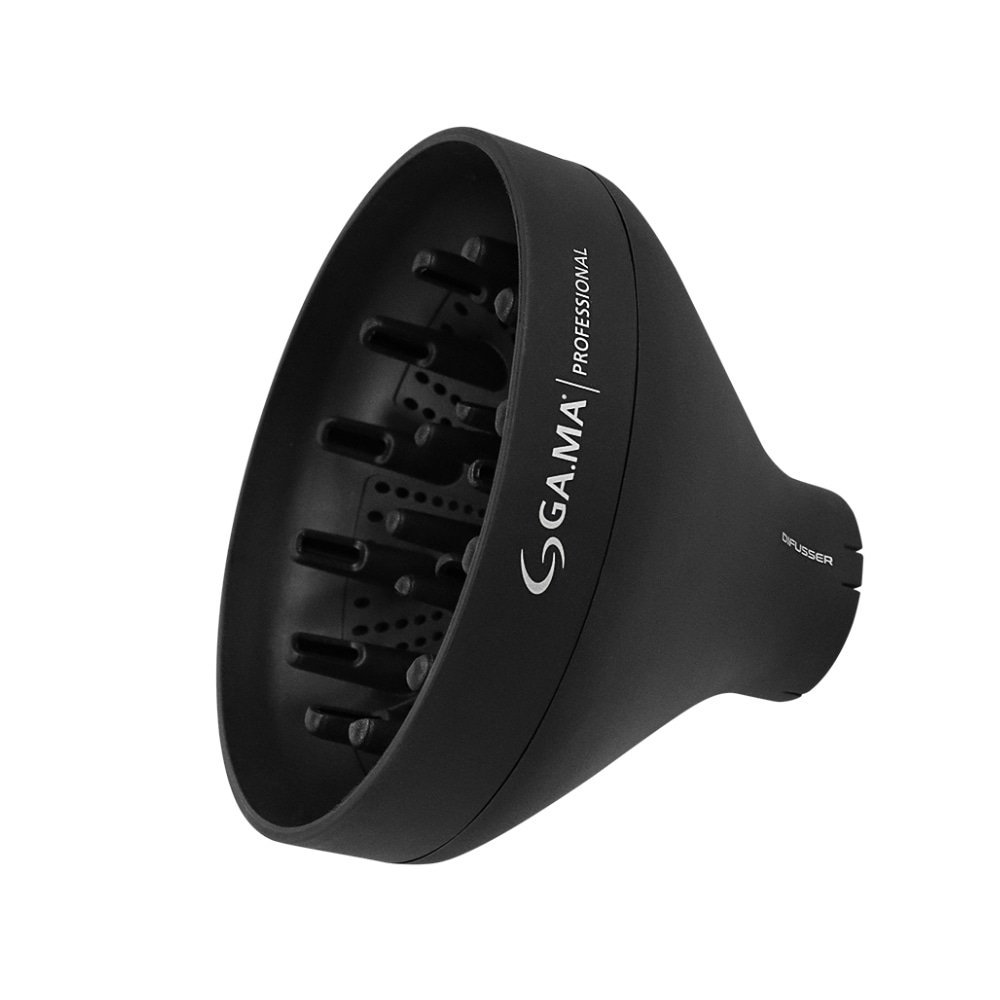 Secador Gama IQ Lite Black - 1400W, 2 Velocidades, 3 Temperaturas, Preto, 110V