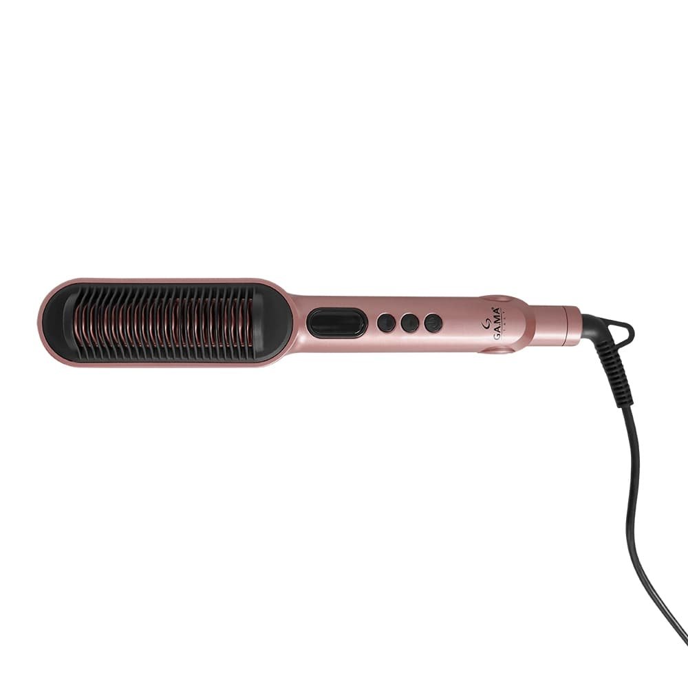 Prancha Modeladora Gama Waver & Brush Keration - 70W, Rosa, Bivolt