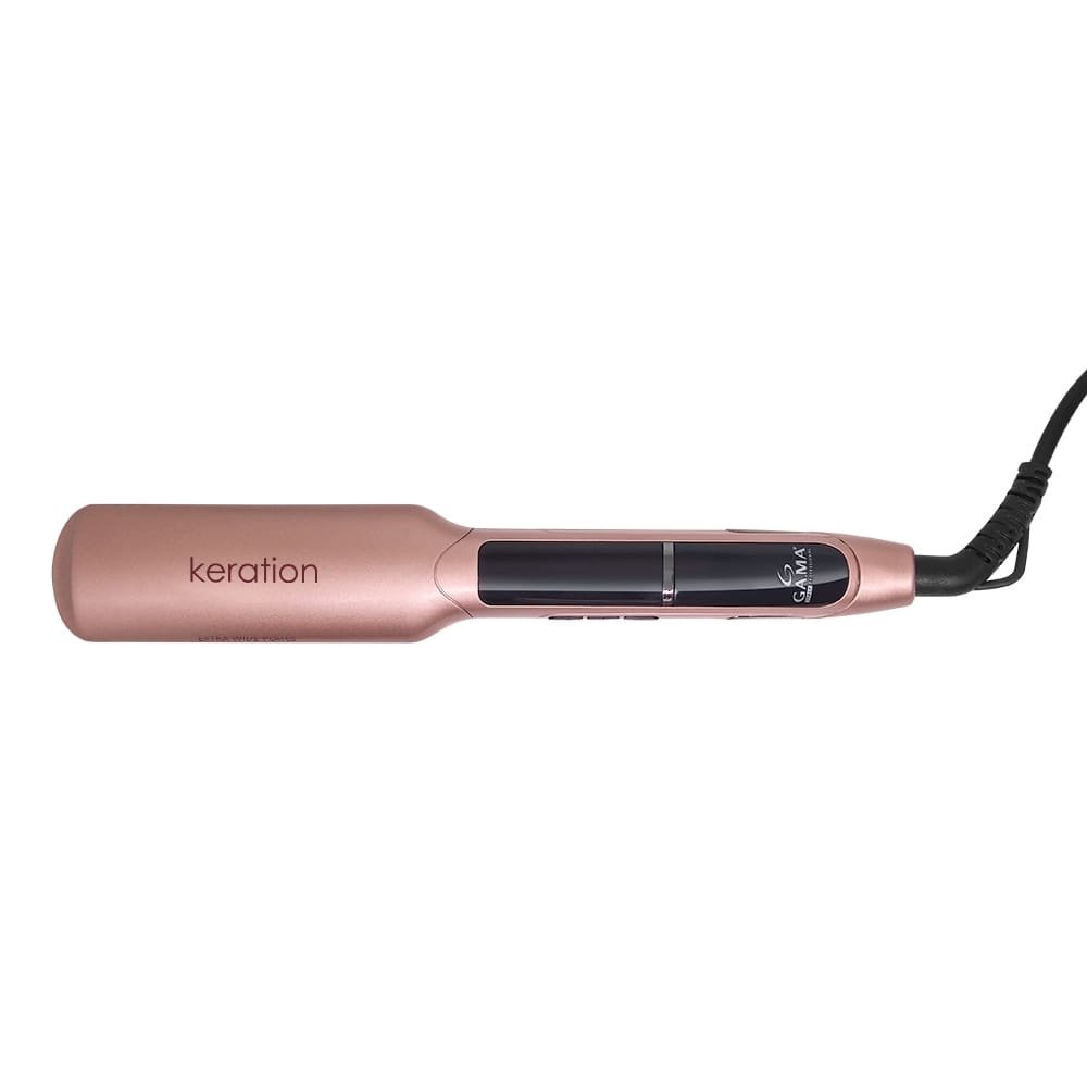 Prancha Modeladora Gama X-WIDE Keration Pro - Rosa, 51W, Bivolt