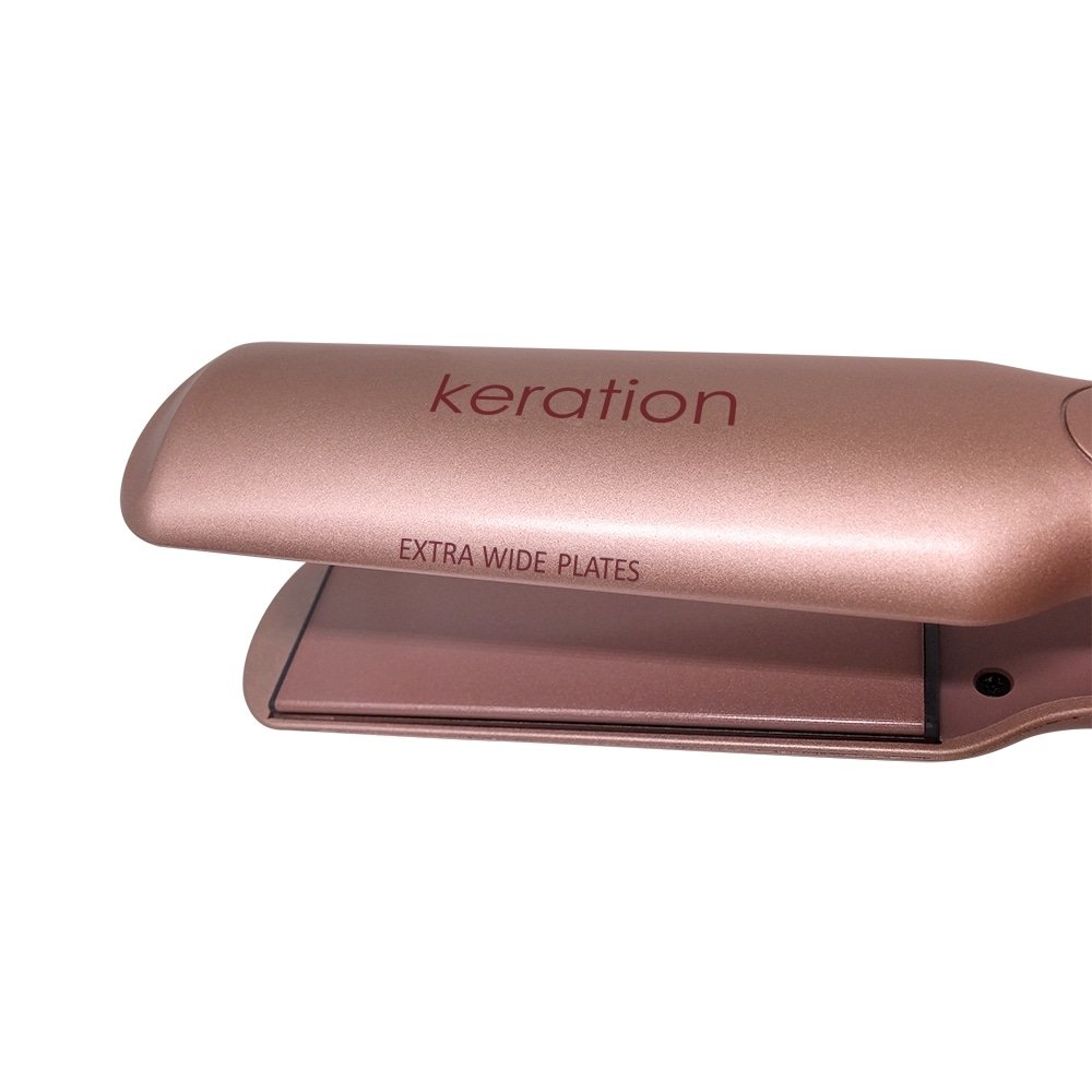 Prancha Modeladora Gama X-WIDE Keration Pro - Rosa, 51W, Bivolt