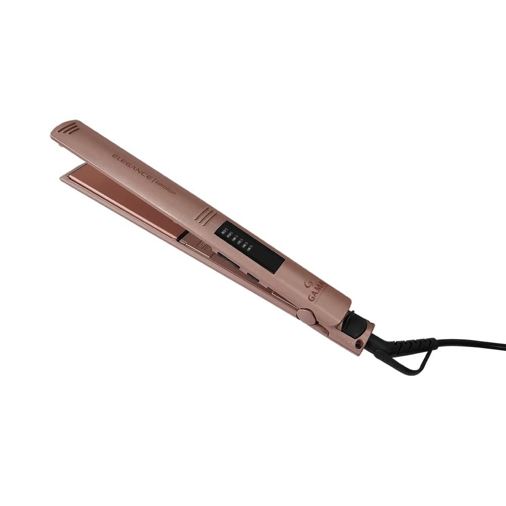 Prancha Modeladora Gama Elegance Led Keration Pro - Rosê, Bivolt