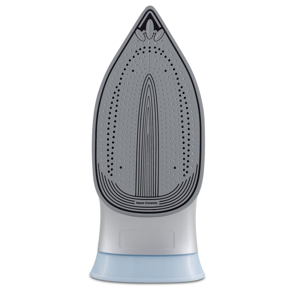 Ferro a Vapor Britânia Nano Ceramic Eco 430ml Azul e Branco BFE1000AZ ¿ 220 Volts