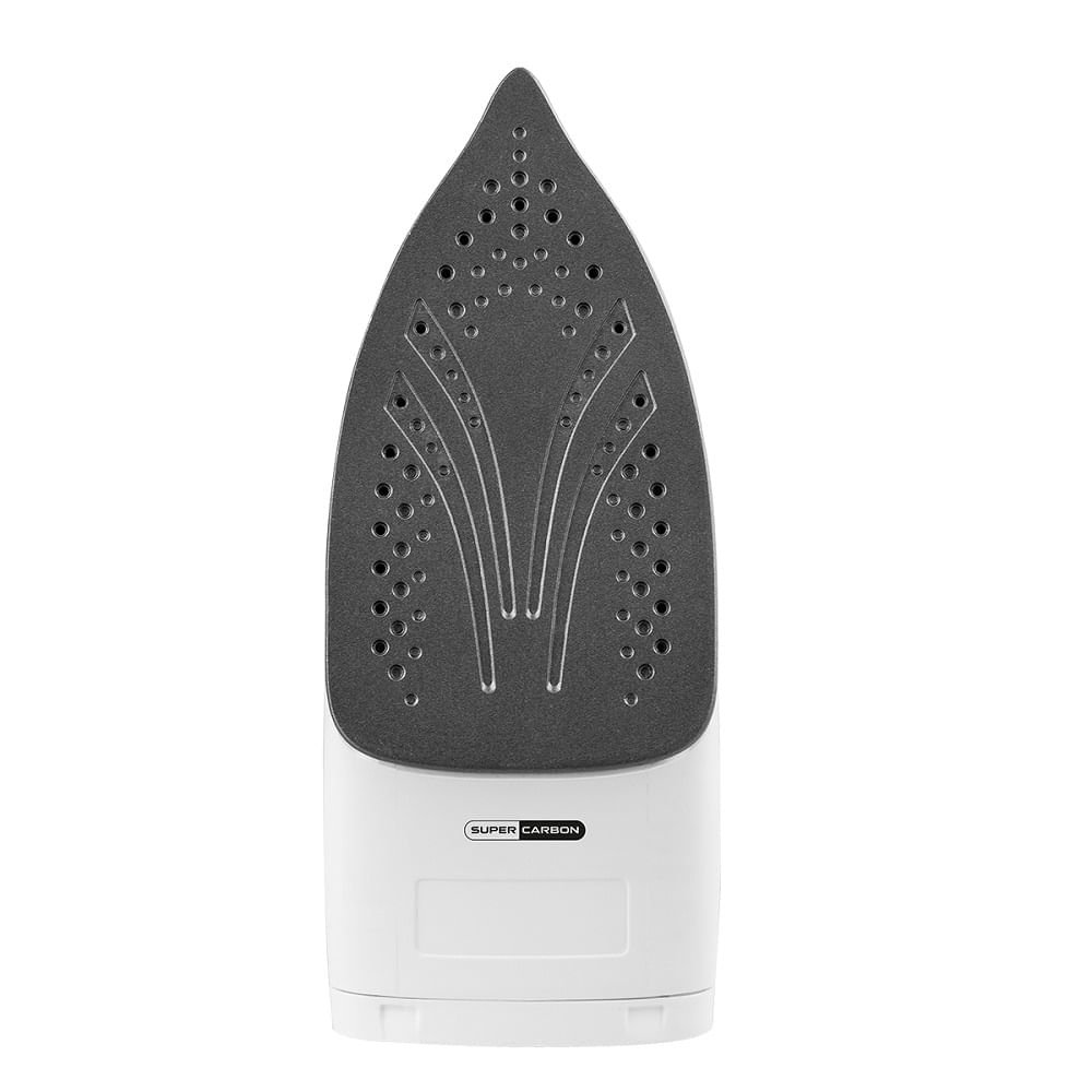 Ferro a Vapor Britânia Base Antiaderente Branco e Azul BFV202AZ ¿ 127 Volts Ferro a Vapor Britânia Base Antiaderente Branco e Azul BFV202AZ
