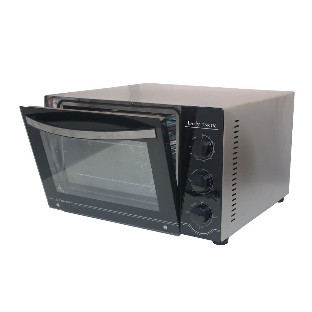 Forno Elétrico Safanelli 45 Litros Lady Com Migalheiro Inox FLP220 ¿ 220 Volts
