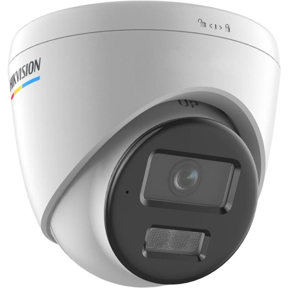 Câmera De Segurança Hikvision Ip Colorvu Smart Hybrid Light 2.8 Mm Hikvision ¿ Detecção Humano/Veículo, H.265+, Microfone, Ip67 Ds-2Cd1327g2h-Liu(2.8M