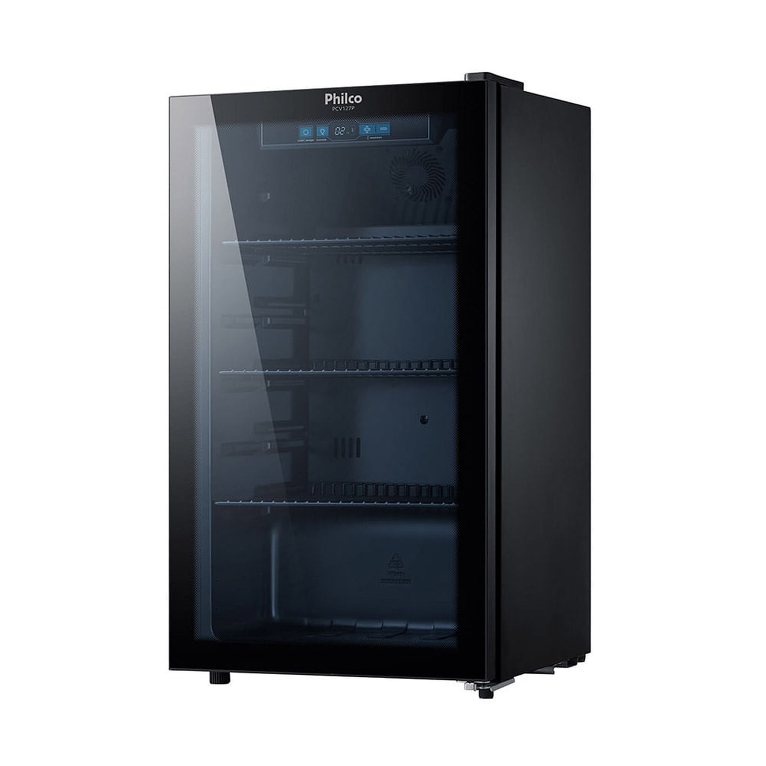 Cervejeira Philco 84 Latas Preta PCV127P ¿ 127 Volts
