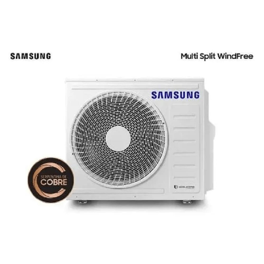 Ar Condicionado Multi Split Samsung Hi Wall Wind Free 3x9000 BTU/h Quente e Frio AJ080AXJ4KH/AZ¿ 220 Volts