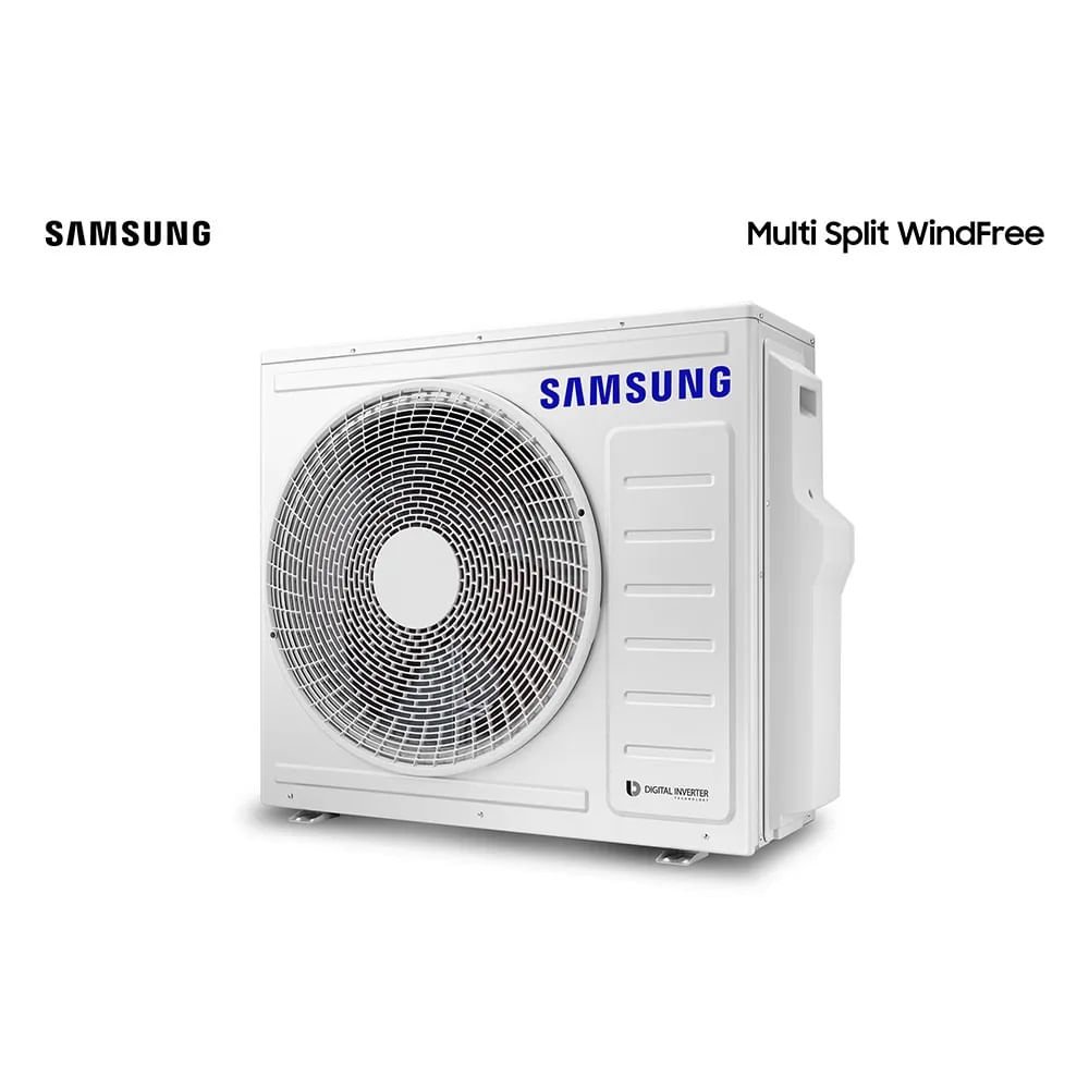 Ar Condicionado Multi Split Samsung Hi Wall Wind Free 4x9000 BTU/h Quente e Frio AJ080AXJ4KH/AZ ¿ 220 Volts